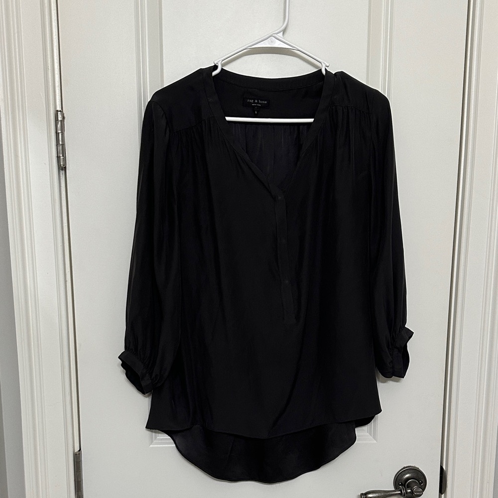 Black Rag & Bone Blouse